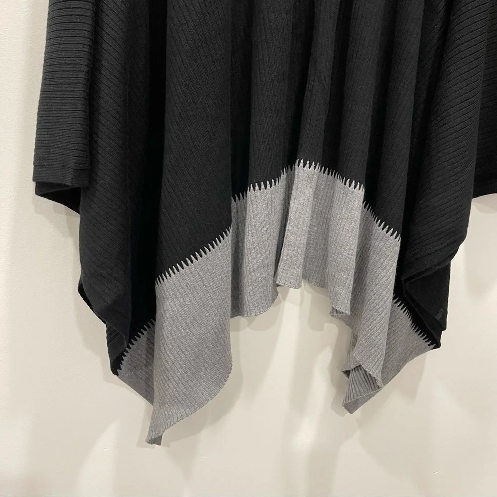 Lululemon On The Go Merino Wool Poncho Oversized Zip High Neck